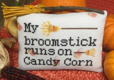click here to view larger image of Candy Corn Broom (chart)