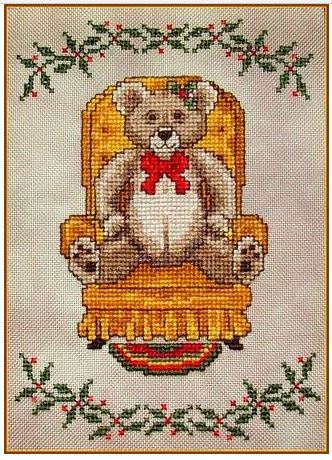 click here to view larger image of Christmas Teddy (chart)