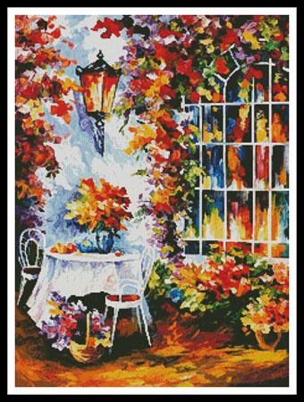 click here to view larger image of In the Garden Painting  (Leonid Afremov) (chart)