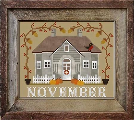 click here to view larger image of I'll Be Home - November Cottage (chart)