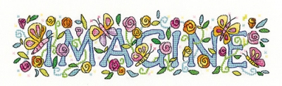 click here to view larger image of Imagine (Aida) (counted cross stitch kit)
