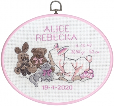 click here to view larger image of Alice (counted cross stitch kit)