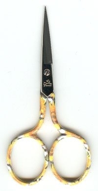 click here to view larger image of Premax 3.5in Embroidery Scissors (Yellow Floral) (accessory)