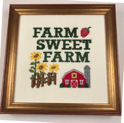 click here to view larger image of Farm Sweet Farm (counted cross stitch kit)