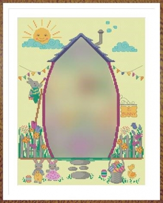 click here to view larger image of Easter Bunny House Series - 1 (chart)