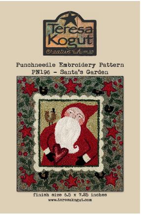 click here to view larger image of Santa's Garden (Punchneedle)