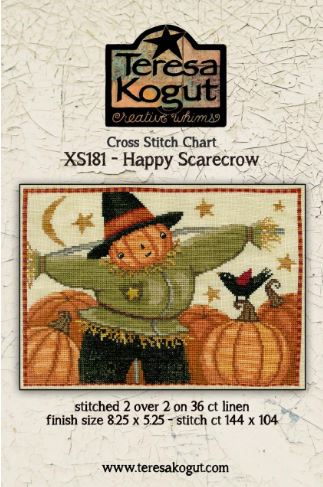 click here to view larger image of Happy Scarecrow (chart)