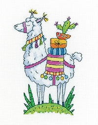 click here to view larger image of Llama (counted cross stitch kit)