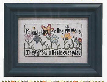 click here to view larger image of Friendship And Flowers (chart)