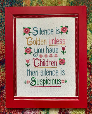 click here to view larger image of Silence Is Golden (chart)