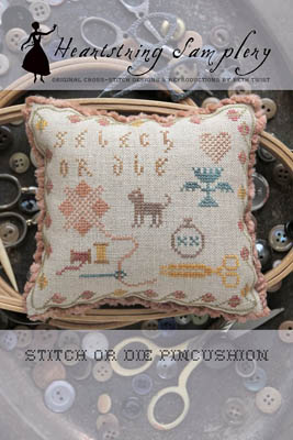 click here to view larger image of Stitch or Die Pincushion (chart)