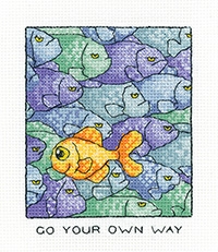 click here to view larger image of Your Own Way (counted cross stitch kit)