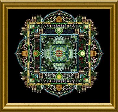 click here to view larger image of Summer Garden Mandala  (chart)