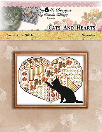 click here to view larger image of Cats and Hearts November (chart)