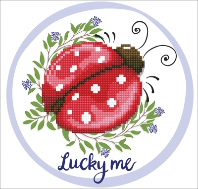 click here to view larger image of Lucky Me (Diamond Embroidery)