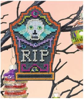 click here to view larger image of R.I.P. Ornament - KIT (counted cross stitch kit)
