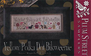 click here to view larger image of Yellow Polka Dot Bikweenie (chart)