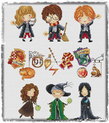 click here to view larger image of Harry Potter 1 (chart)
