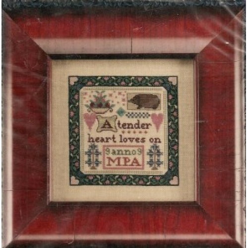 click here to view larger image of Tender Heart Golden Series Vol I  (counted cross stitch kit)