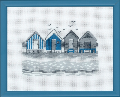 click here to view larger image of Beach House (counted cross stitch kit)
