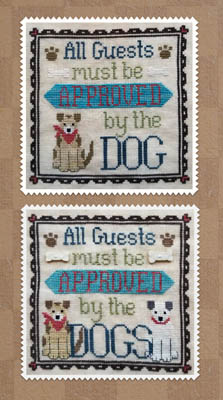 click here to view larger image of Dog Owner's Welcome (chart)