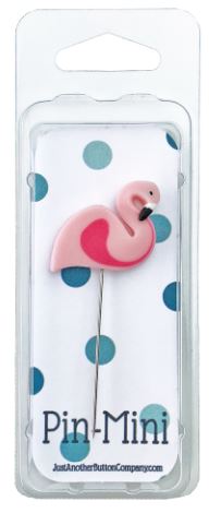 click here to view larger image of Mini Flamingo Solo Pin (pin)