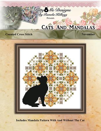 click here to view larger image of Cats and Mandalas November (chart)