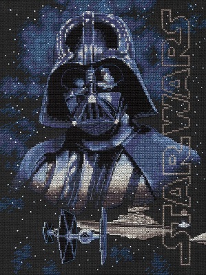 click here to view larger image of Darth Vader  (counted cross stitch kit)