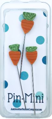 click here to view larger image of Mini Pins - 3 Carrots (pin)