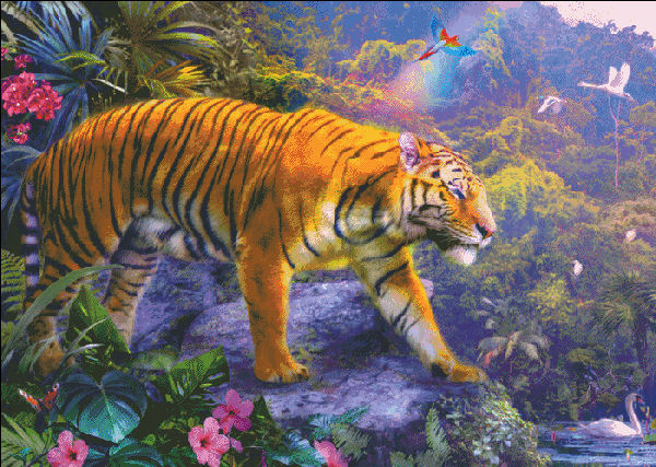 click here to view larger image of Rainbow Tiger  (chart)