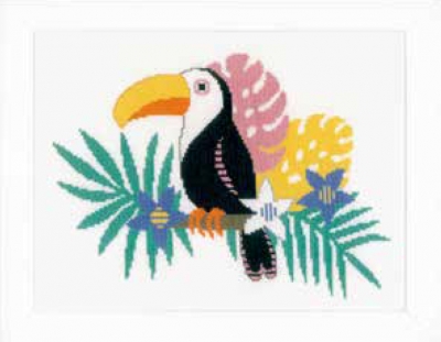 click here to view larger image of Toucan  (counted cross stitch kit)