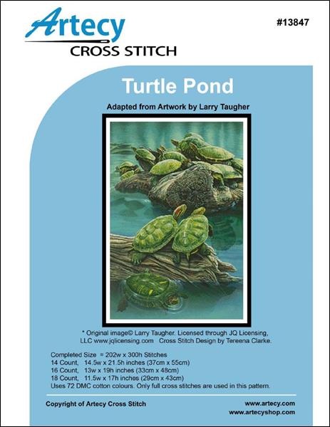 click here to view larger image of Turtle Pond  (Larry Taugher) (chart)