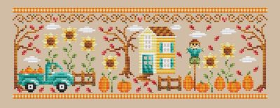 click here to view larger image of Pumpkin - Full set of 3 designs  (chart)