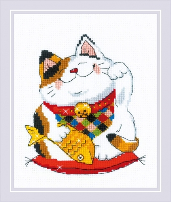 click here to view larger image of Good Luck (counted cross stitch kit)
