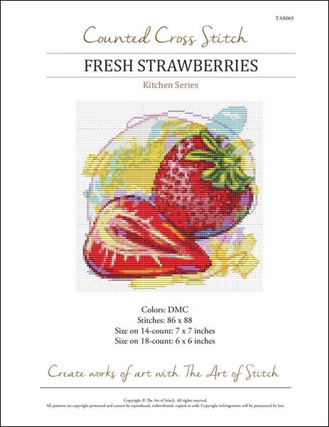 click here to view larger image of Kitchen Series -Fresh Strawberries (chart)