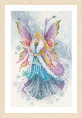 click here to view larger image of Fantasy Winter Elf Fairy (counted cross stitch kit)