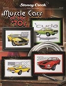 click here to view larger image of Muscle Cars of the 70's - Book (4 designs) (chart)
