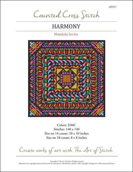 click here to view larger image of Mandala Series - Harmony (chart)