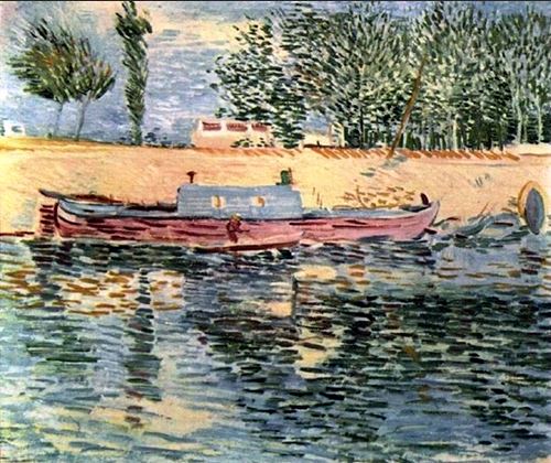 click here to view larger image of Banks of the Seine with Boats (Van Gogh) (chart)