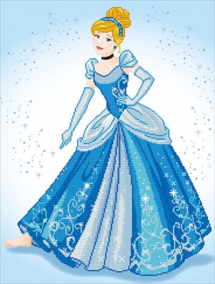 click here to view larger image of Cinderella (Diamond Embroidery)