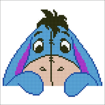 click here to view larger image of Eeyore (Diamond Embroidery)