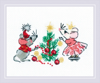 click here to view larger image of Waiting for a Holiday (counted cross stitch kit)