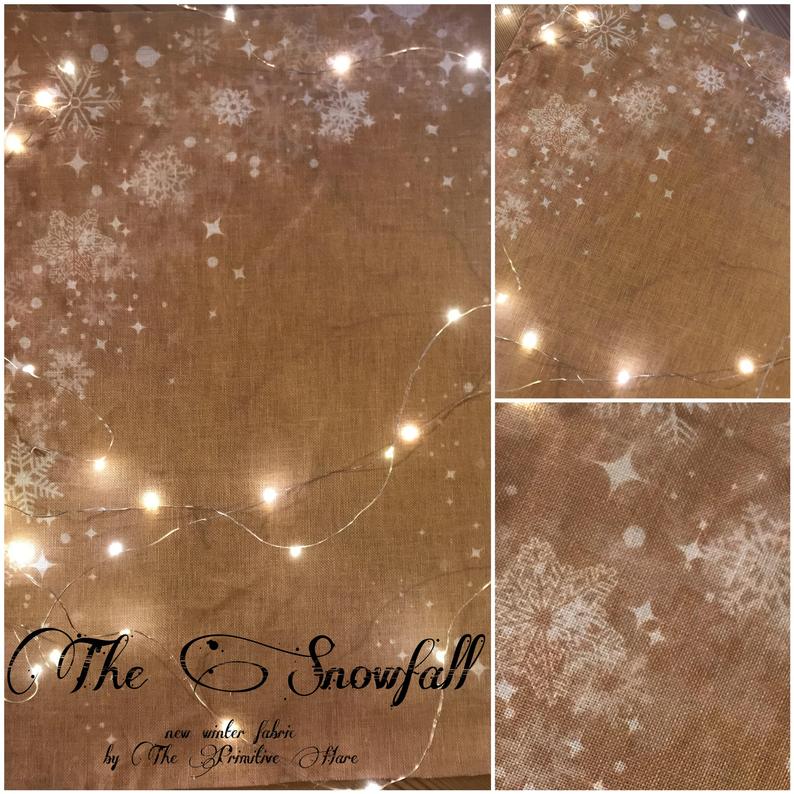 click here to view larger image of The Snowfall 30ct Linen (fabric)