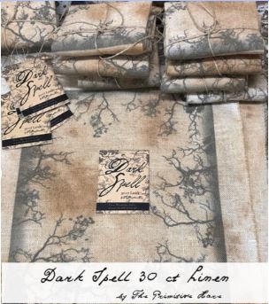 click here to view larger image of Dark Spell 30ct Linen - 19x15 (Big) (fabric)
