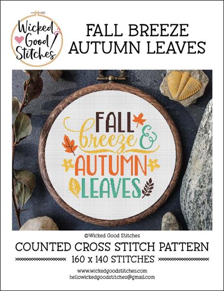 click here to view larger image of Fall Breeze and Autumn Leaves (chart)