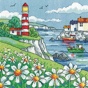 click here to view larger image of Daisy Shore - By the Sea (counted cross stitch kit)