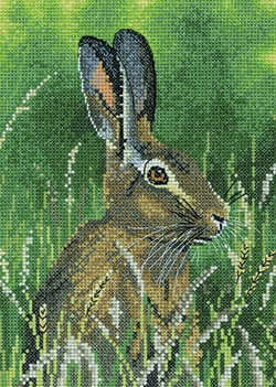 click here to view larger image of Hare (counted cross stitch kit)