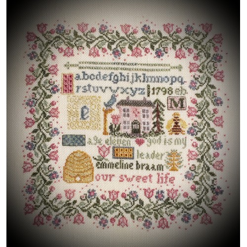 click here to view larger image of Emmeline Braam Belgium Reproduction Sampler (None Selected)