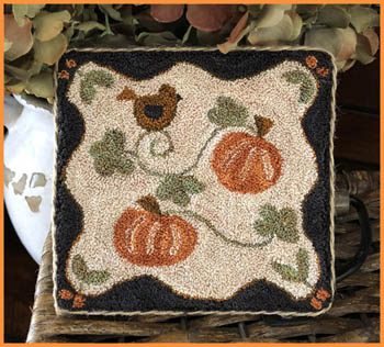 click here to view larger image of Country Pumpkins Punchneedle (None Selected)