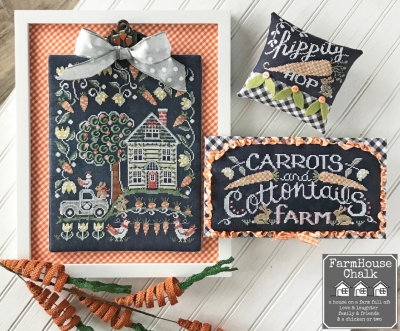 click here to view larger image of Carrots & Cottontails Farm (3 designs) (chart (special))